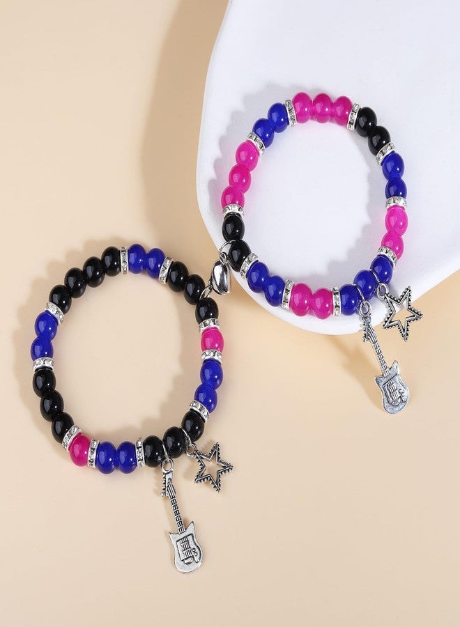 Korotho TV Matching Bracelets for Women, Tv G Bracelets Matching Jewelry for Couples Best Friends Christmas Friendship Bff Gift Y2K Bracelet Valentines Day Gifts for Her Him (TG) - Image 3